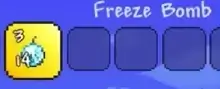 new freeze bomb terraria