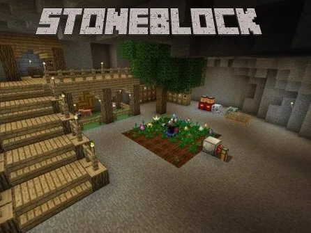 StoneBlock modpack cover