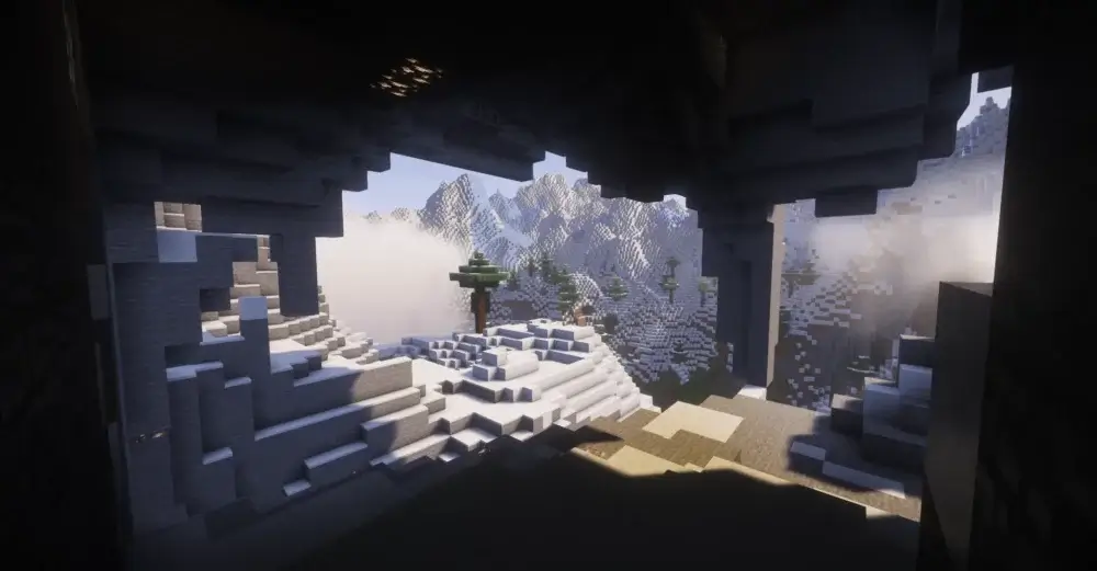 Jagged Peaks in a Frozen Peaks ring