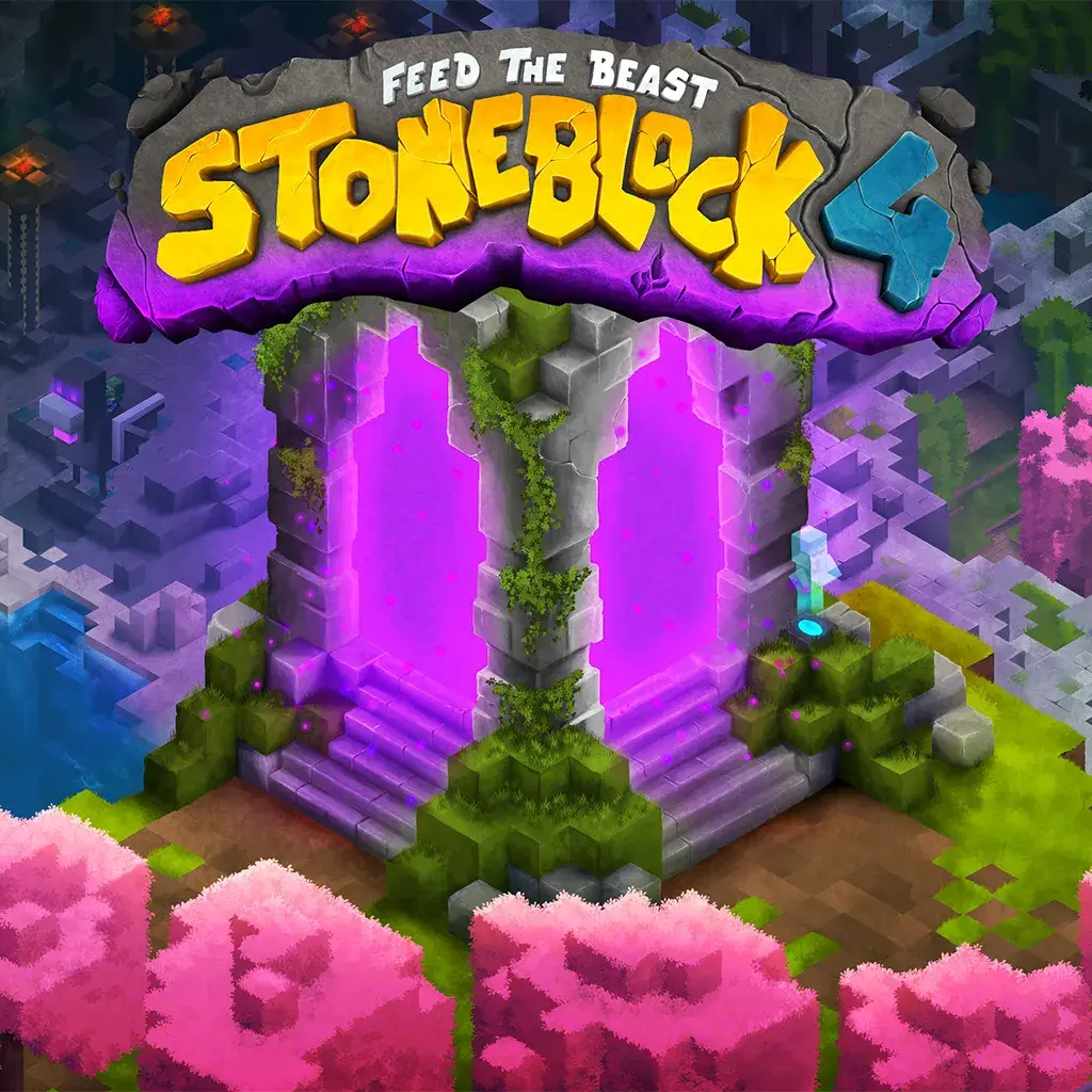 FTB StoneBlock 4 modpack cover