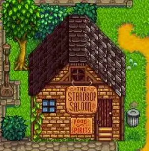 stardew valley Stardrop Saloon