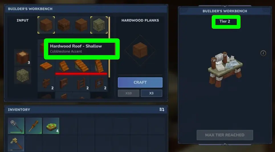 hytale workbench tier 2