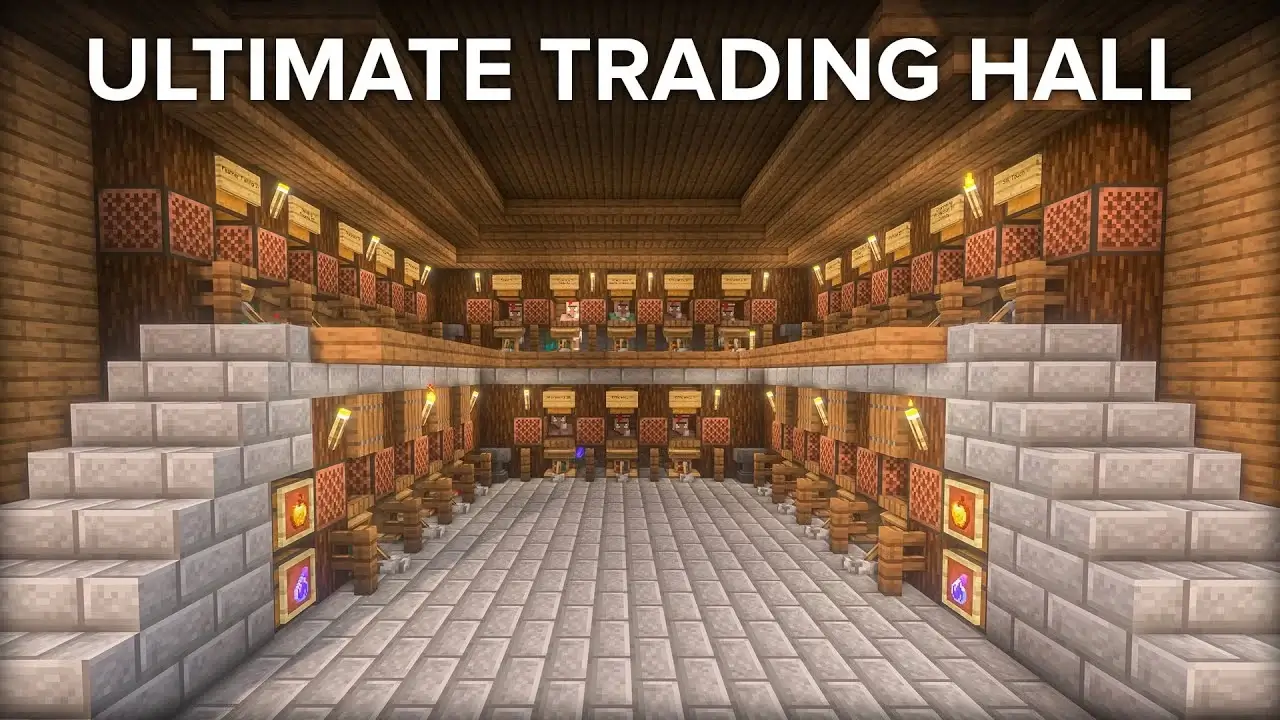 Minecraft tradeHall