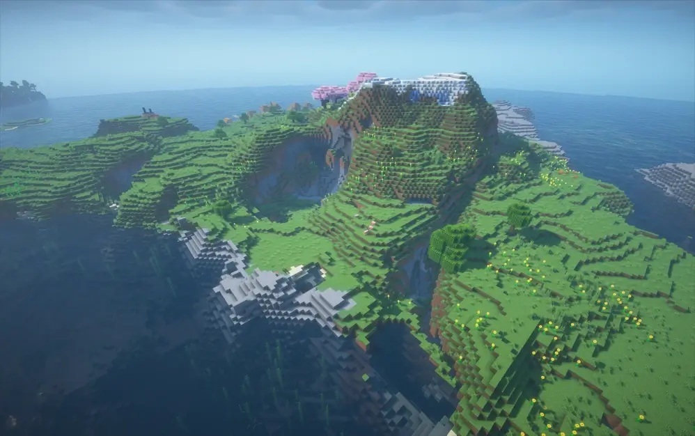 Cherry Blossom Meadow Isle