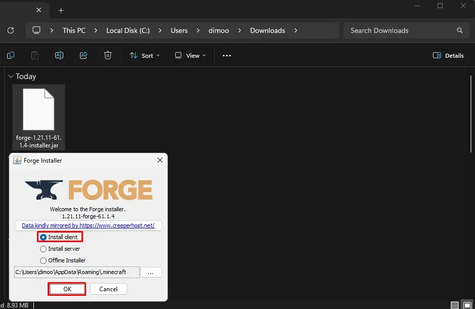 Minecraft-Forge-installer
