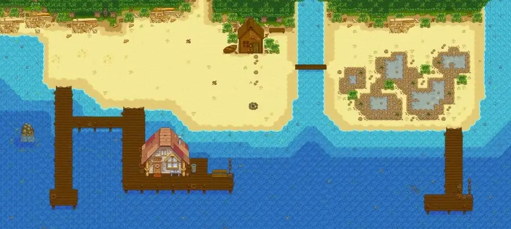 Stardew Valley ocean