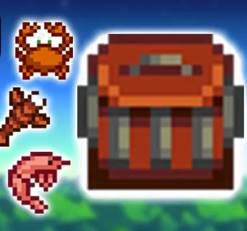 stardew valley Crab pot catches