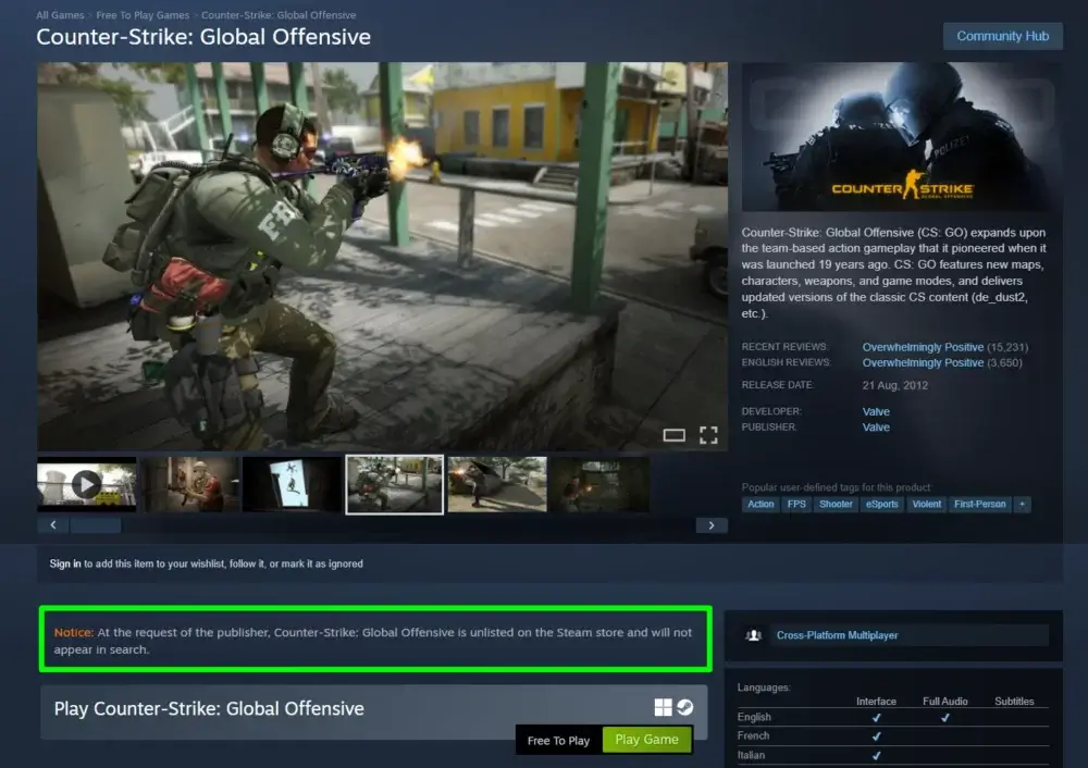 cs:go steam page 2026
