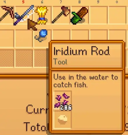 stardew valley Iridium Rod