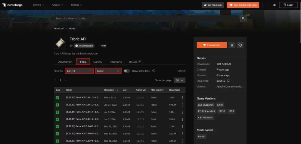 minecraft-fabric-curseforge