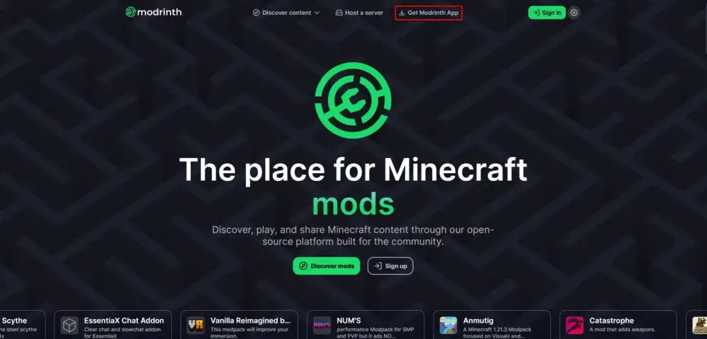 minecraft-fabric-modrinth