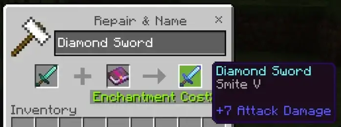 minecraft smite enchantment