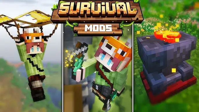 survival-minecraft-mods