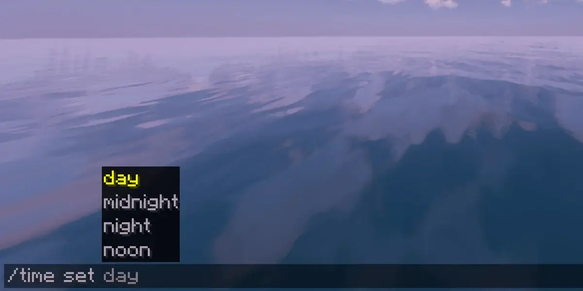 time-set-day-minecraft