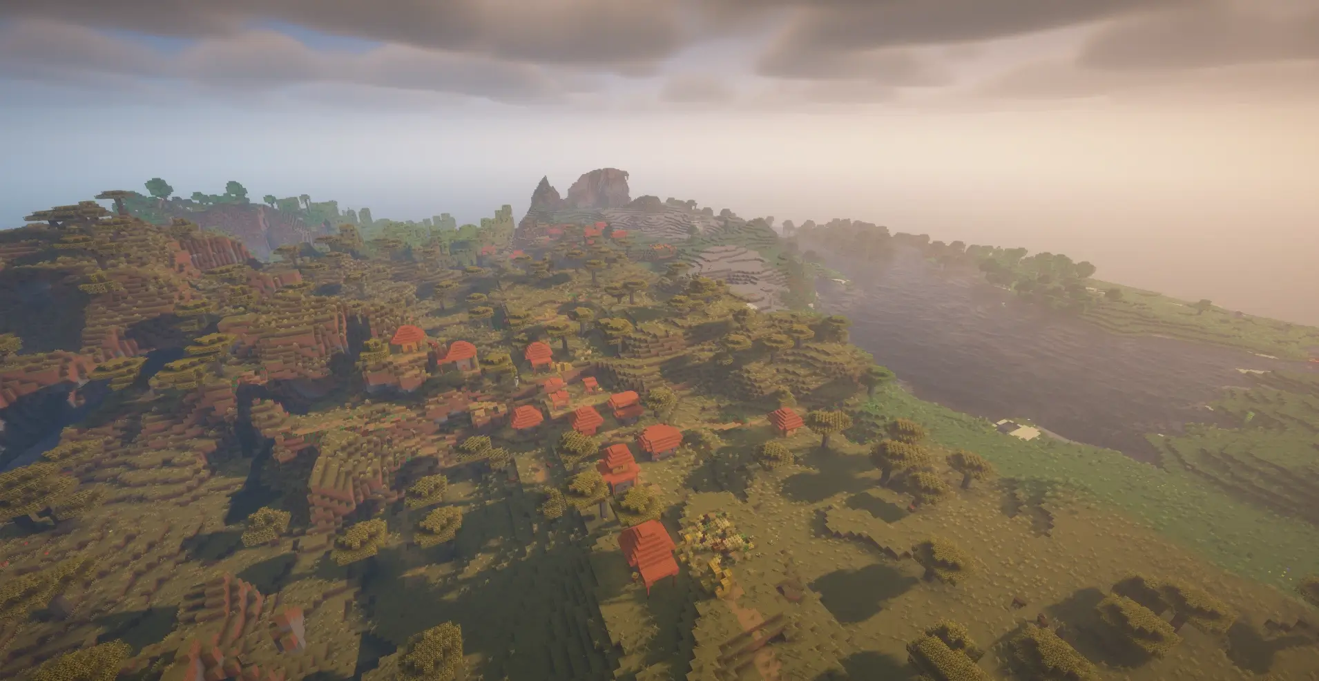 4 Villages Near Spawn