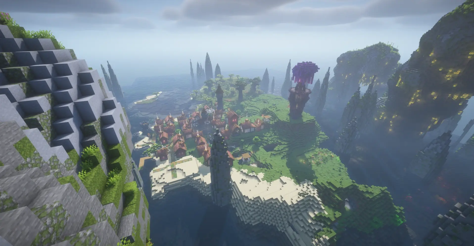 Mystic Shore Village (ATM10 seed)