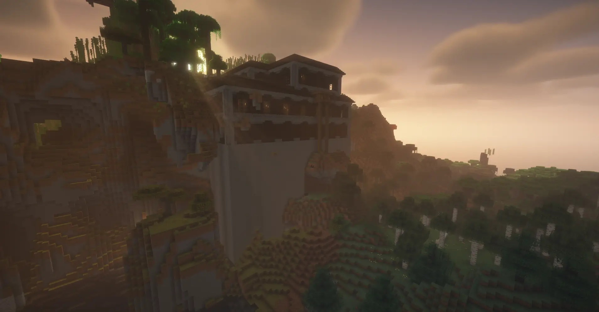 Cliffside Mansion & Witch Tower