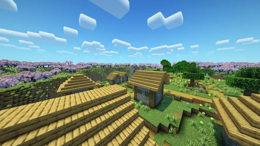 cherry_blossom_village_minecraft