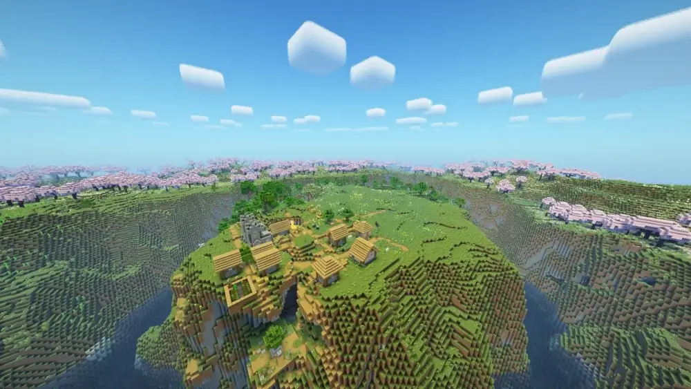 cherry_blossom_village_minecraft