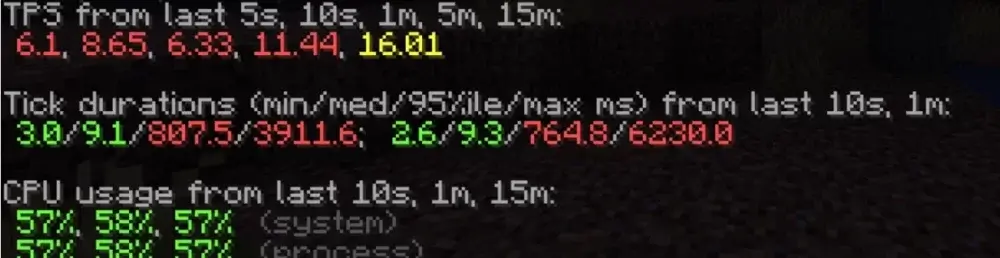apex hosting TPS result