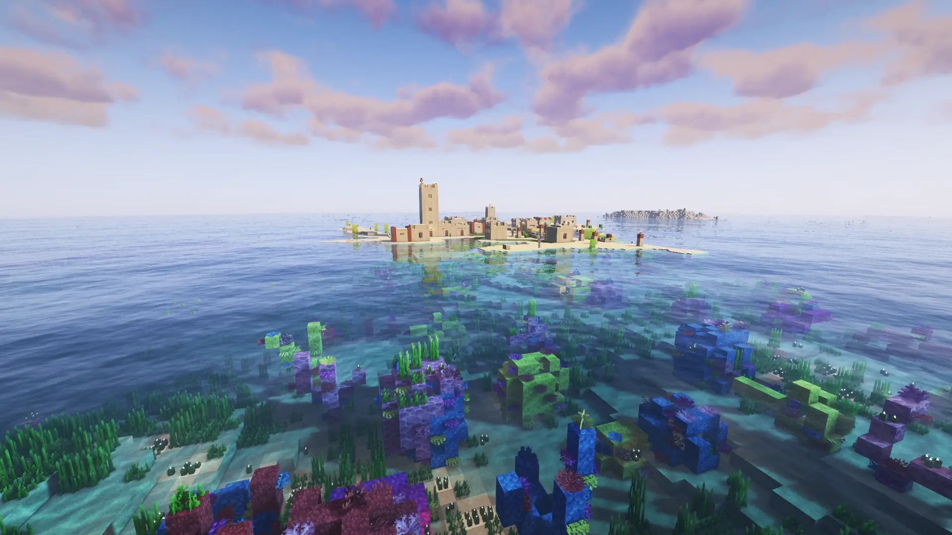 Coral Reef Desert Oasis