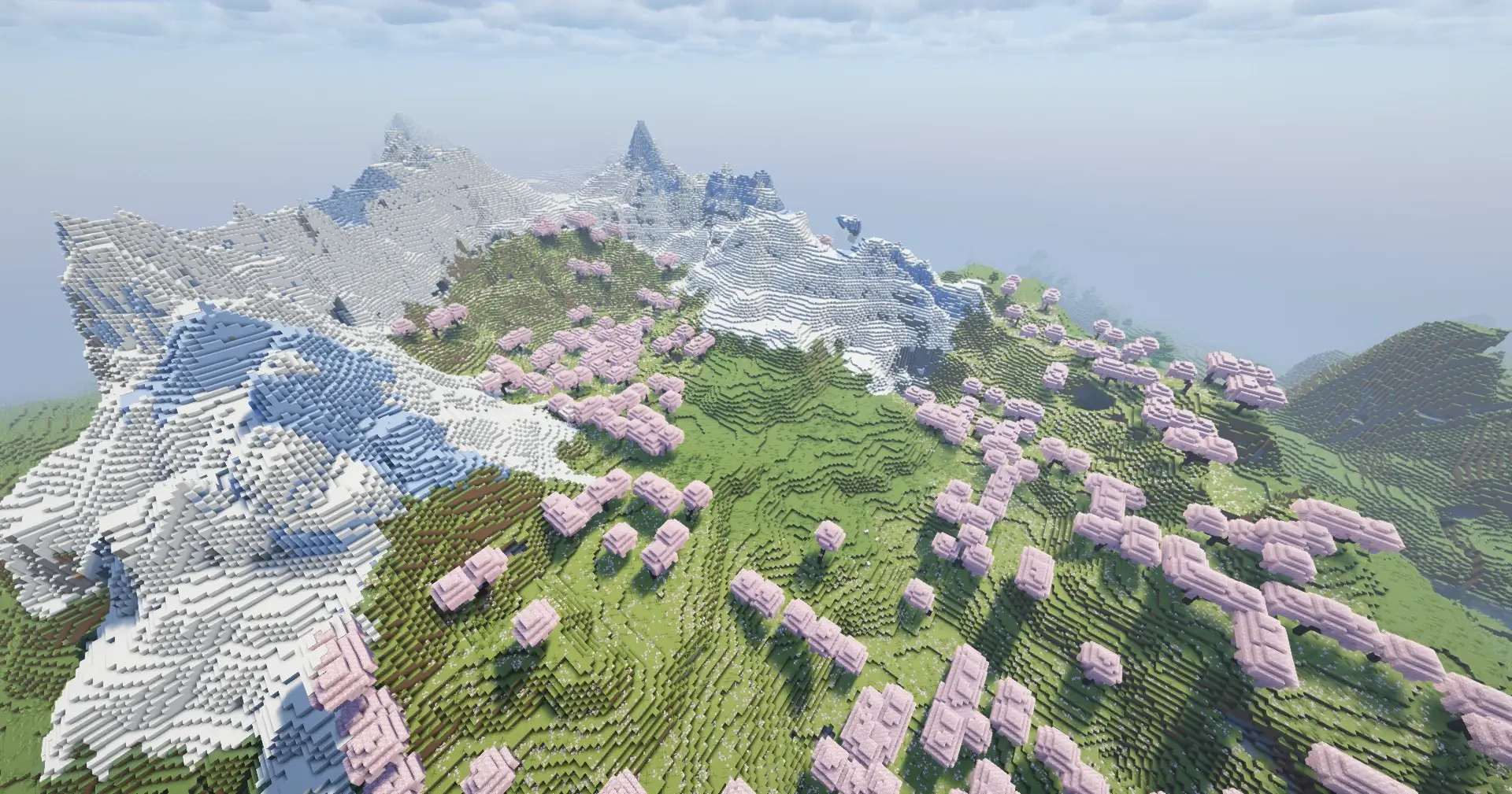 Cherry Grove Snowy Peaks Crater Base