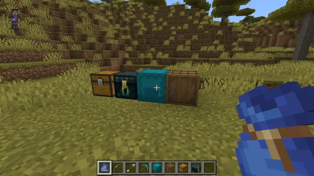 Minecraft Chest, Ender Chest, Shulker Box, and Barrel compared as storage options