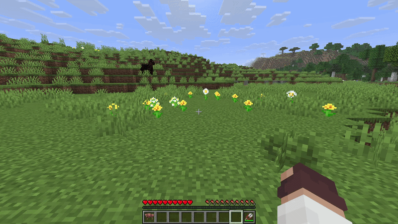 Dyeing wolf armor in Minecraft Java Edition using a crafting grid