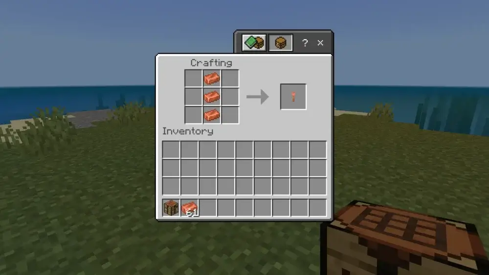 Minecraft Lightning Rod Recipe