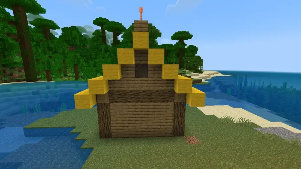 Minecraft Lightning Rod Placement
