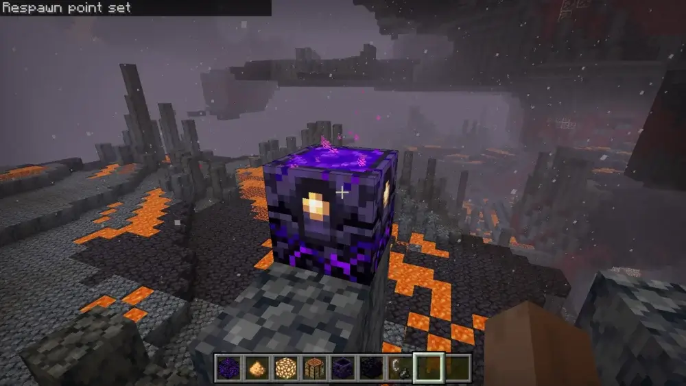 Minecraft Respawn Anchor Charged 