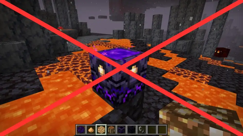 Minecraft Respawn Anchor Wrong Placement
