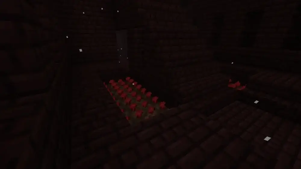Minecraft Nether Fortress Stairwell Garden
