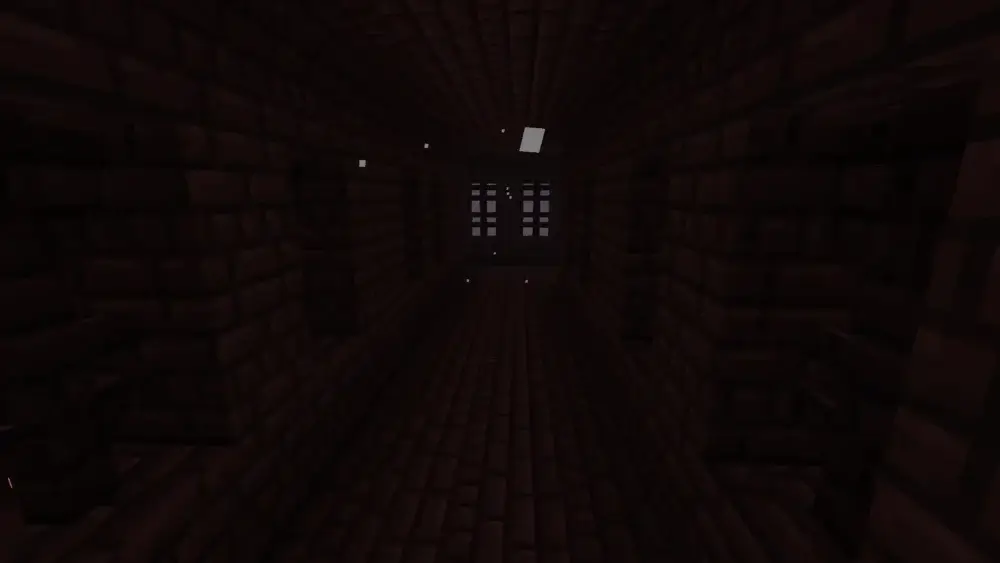 Minecraft Nether Fortress Hallway