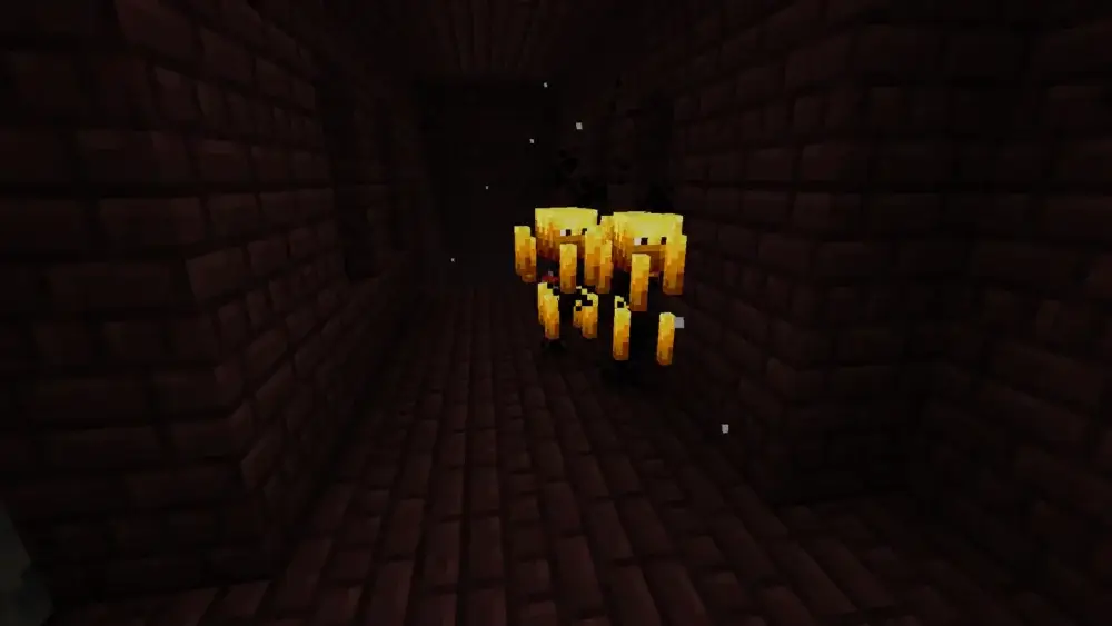 Minecraft Nether Fortress Blazes