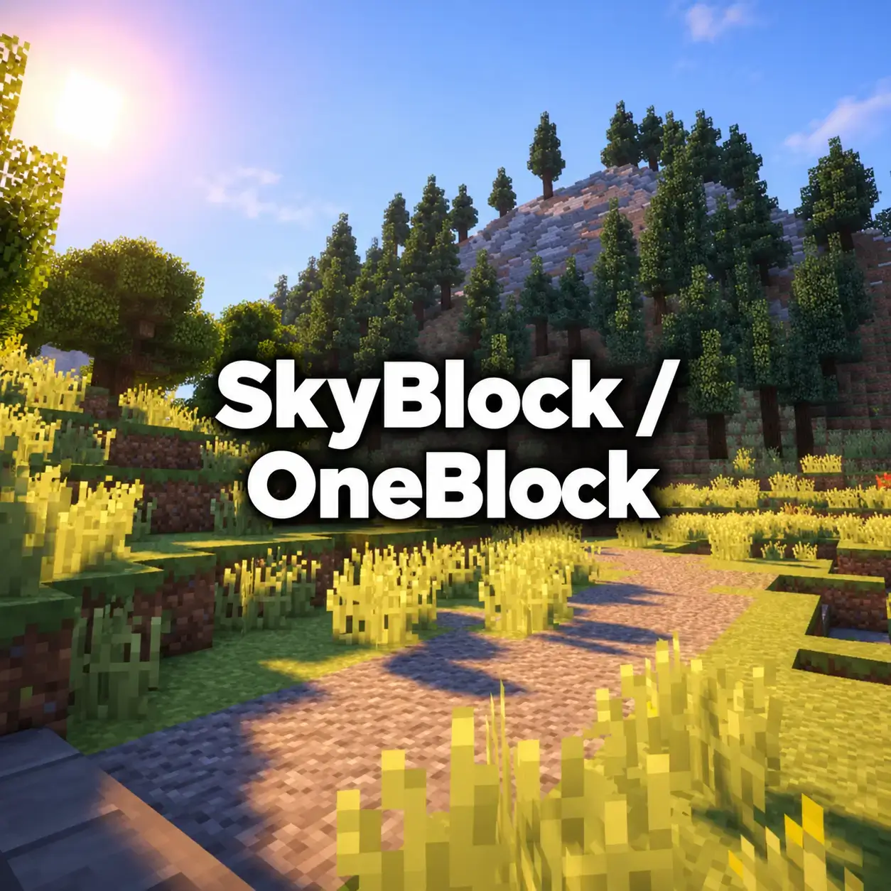 SkyBlock / OneBlock modpack cover