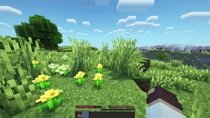 Minecraft Consuming Food