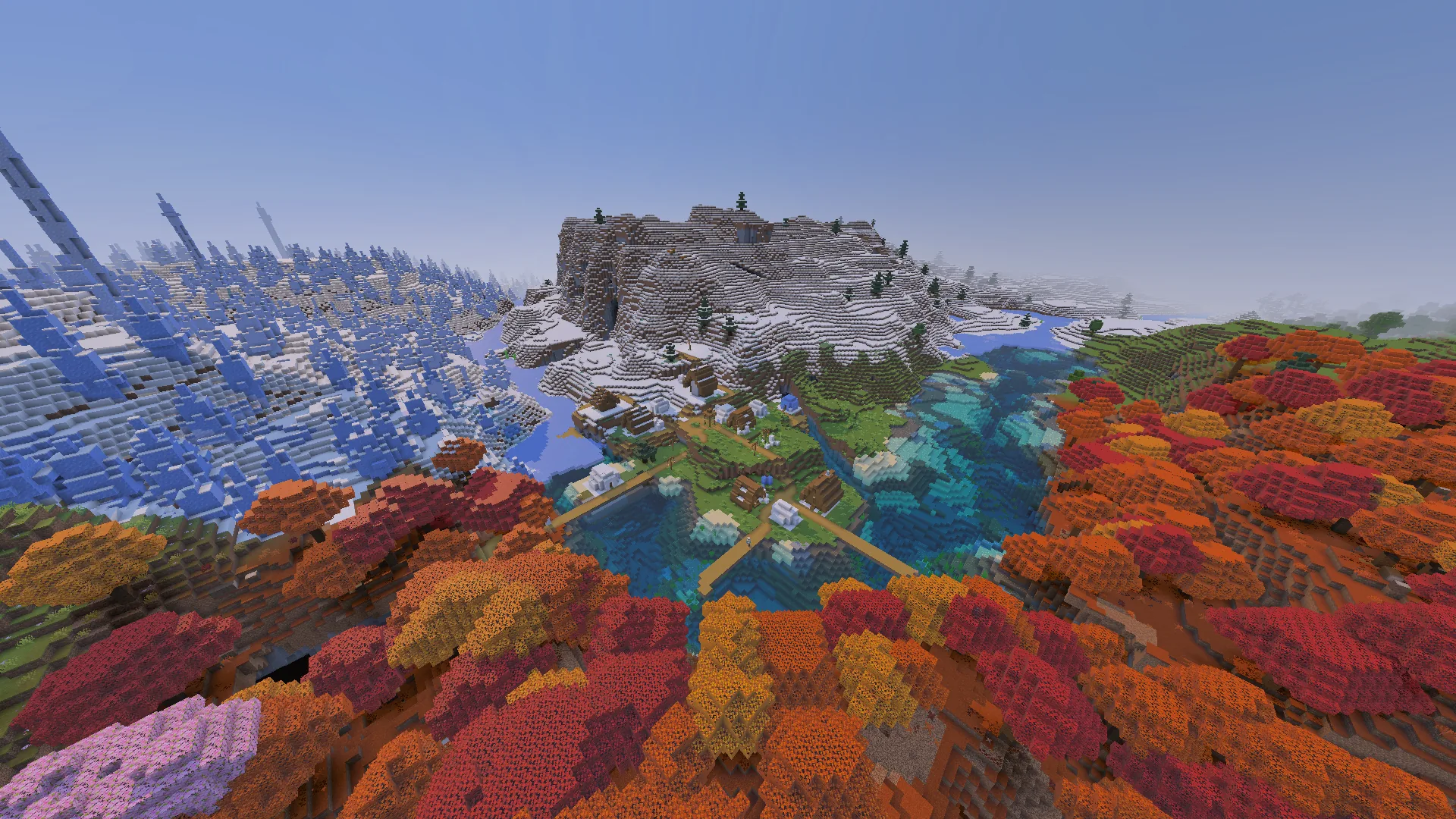 Minecraft Biome Border