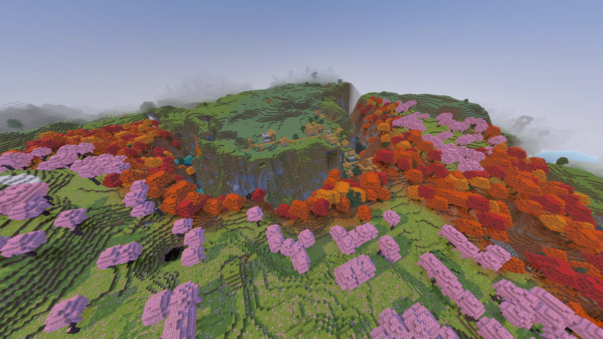 Minecraft Dappled Cherry Grove