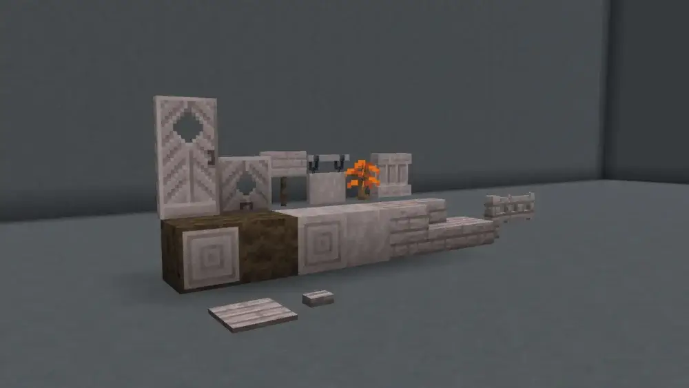 Minecraft Poplar wood set introduced in Wilderness Bound