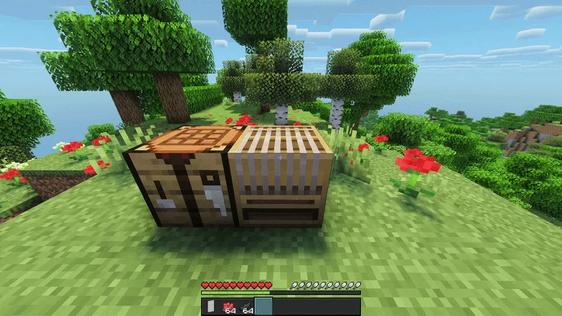 Minecraft Loom Usage Example