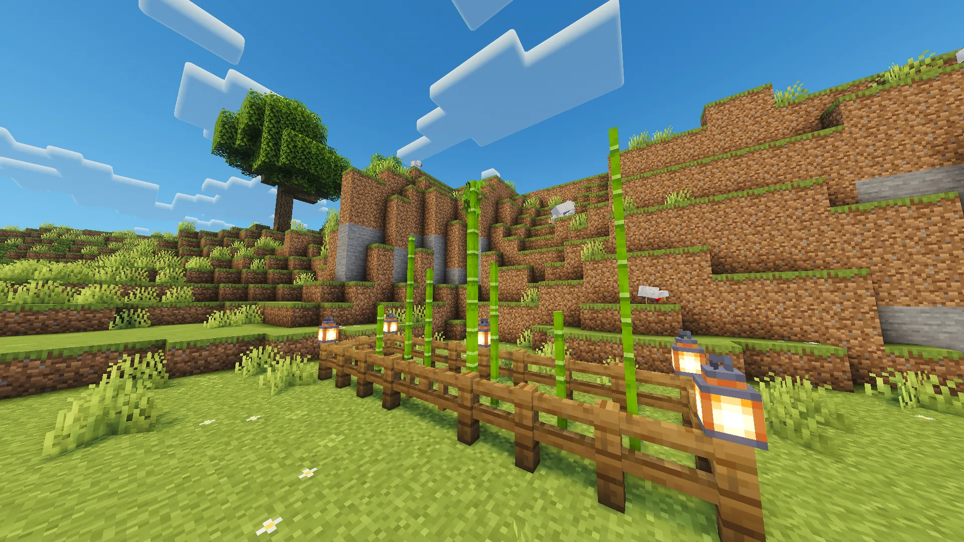 Minecraft Manual Bamboo Farm