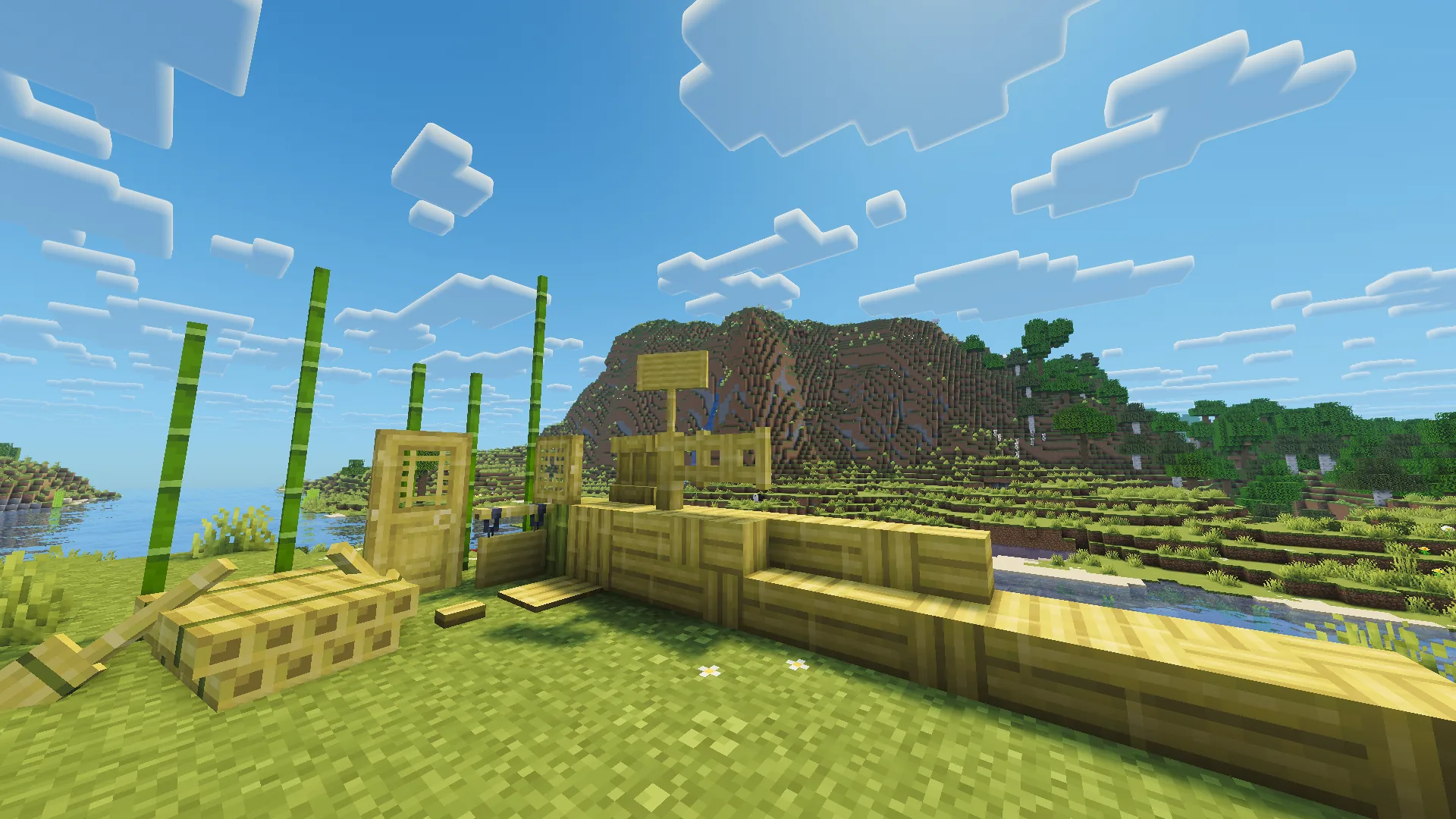 Minecraft Bamboo Blocks