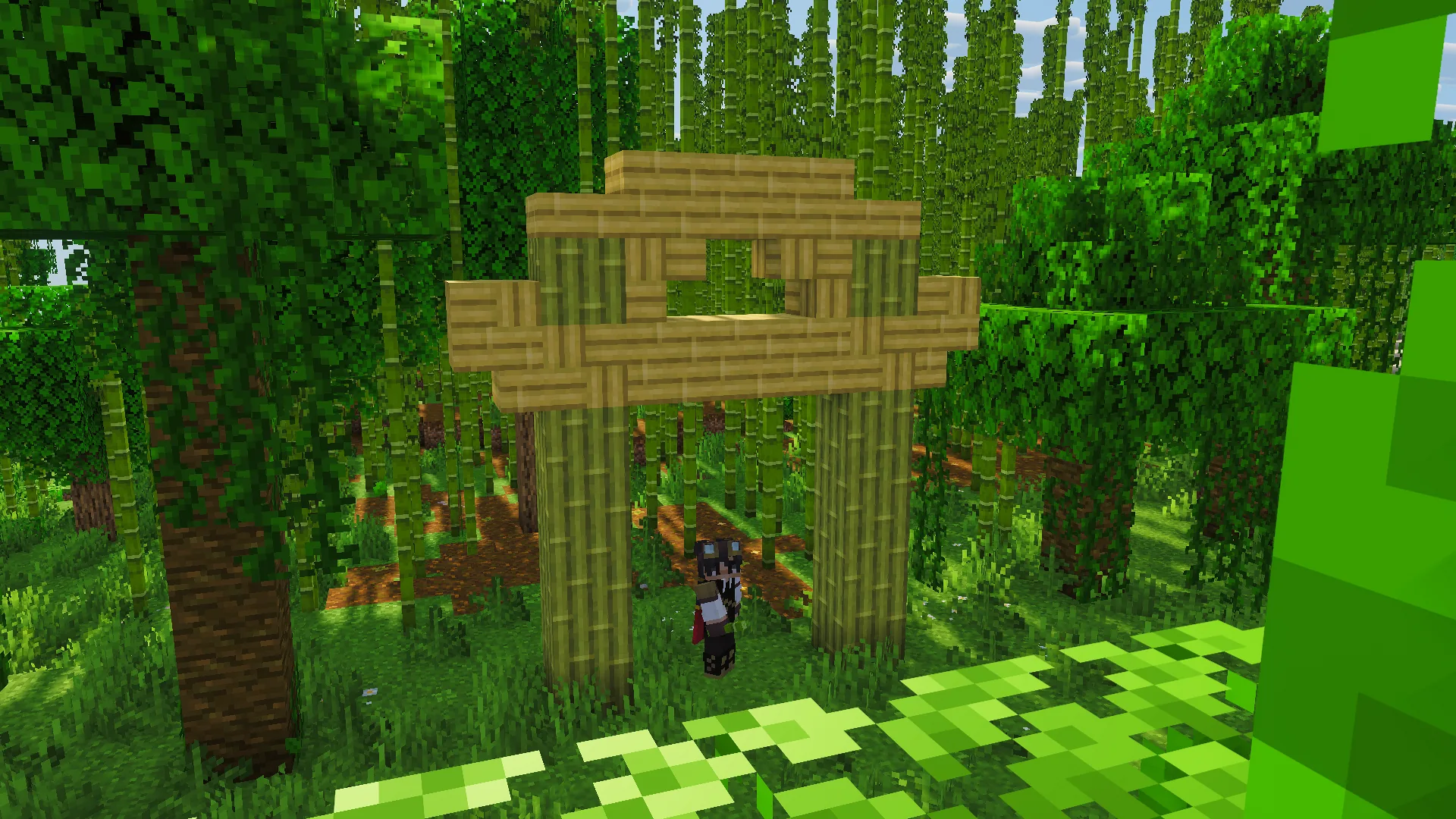 Minecraft Bamboo Build