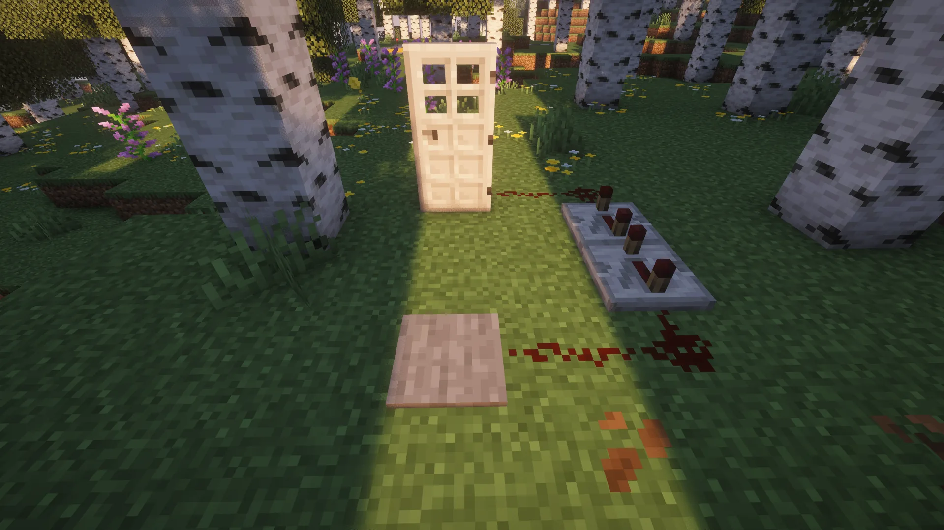 Minecraft Automatic Door