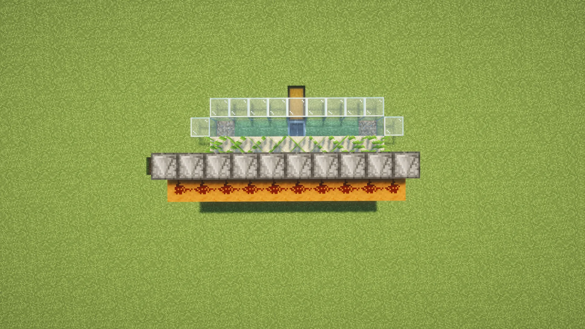 Minecraft Automatic Farm Scheme