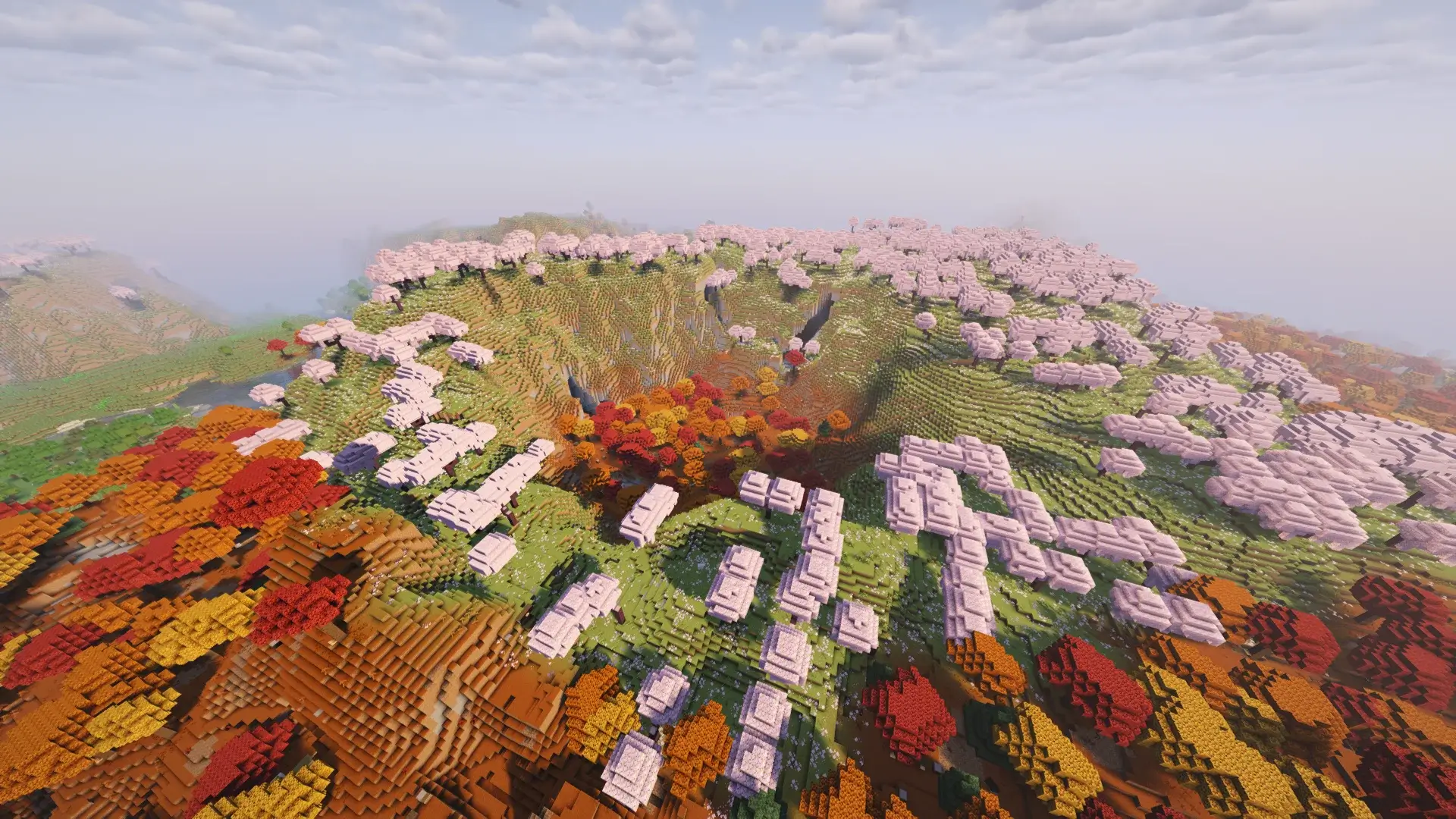 Cherry Crater & Dappled Forest Basin